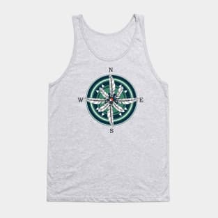 Follow your dreams compass rose Tank Top